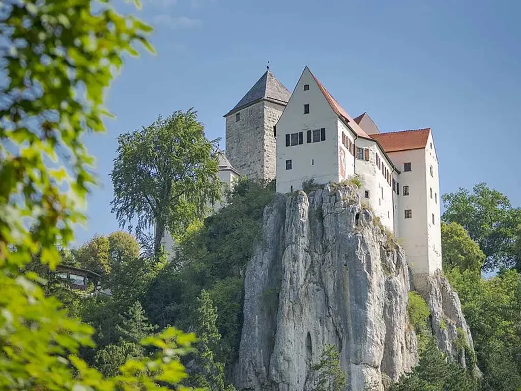 Prunn Castle in the Altmühl Valley