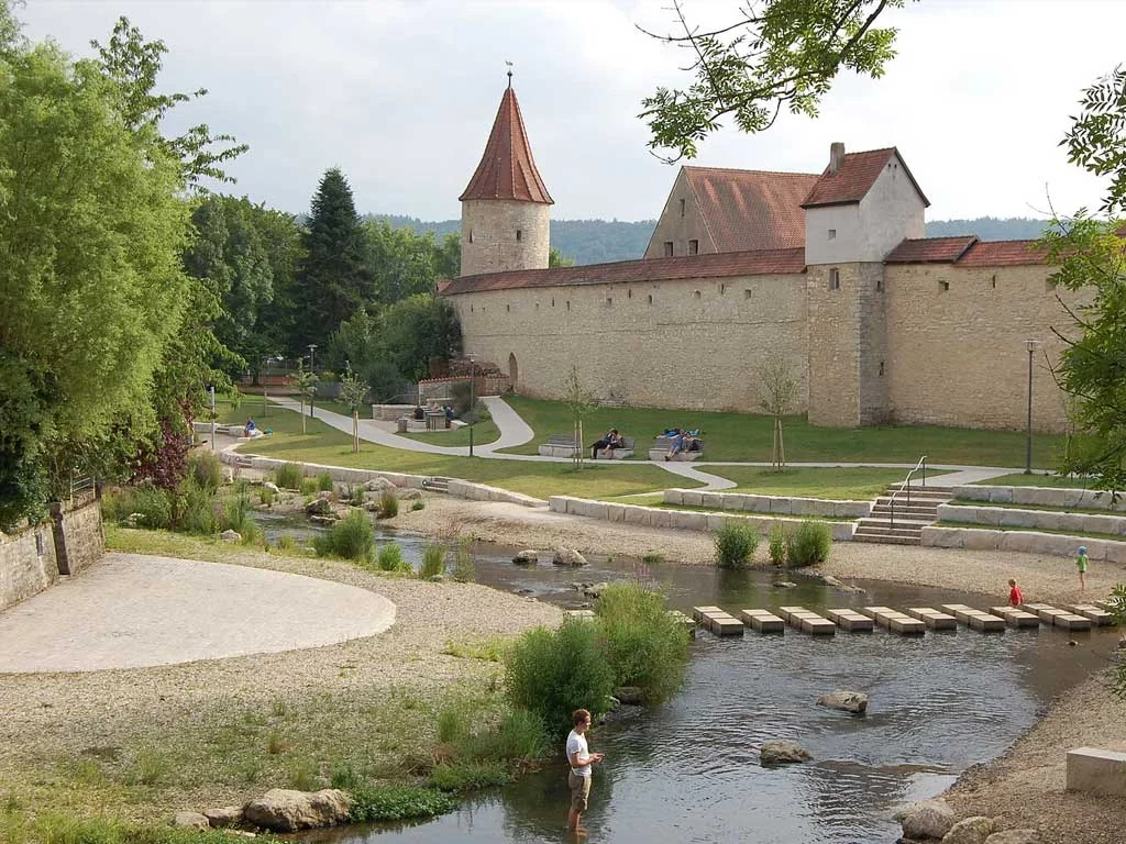 Gardens and parks in the Altmühl Valley