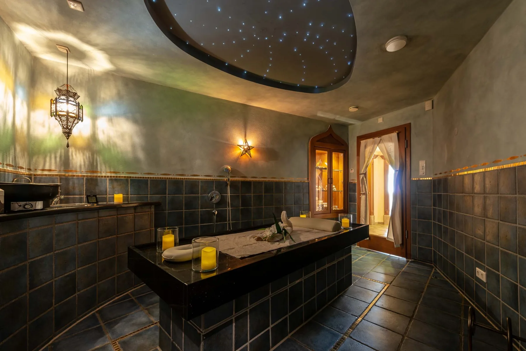 Hamam im Wellnessbereich des Hotel Dirsch