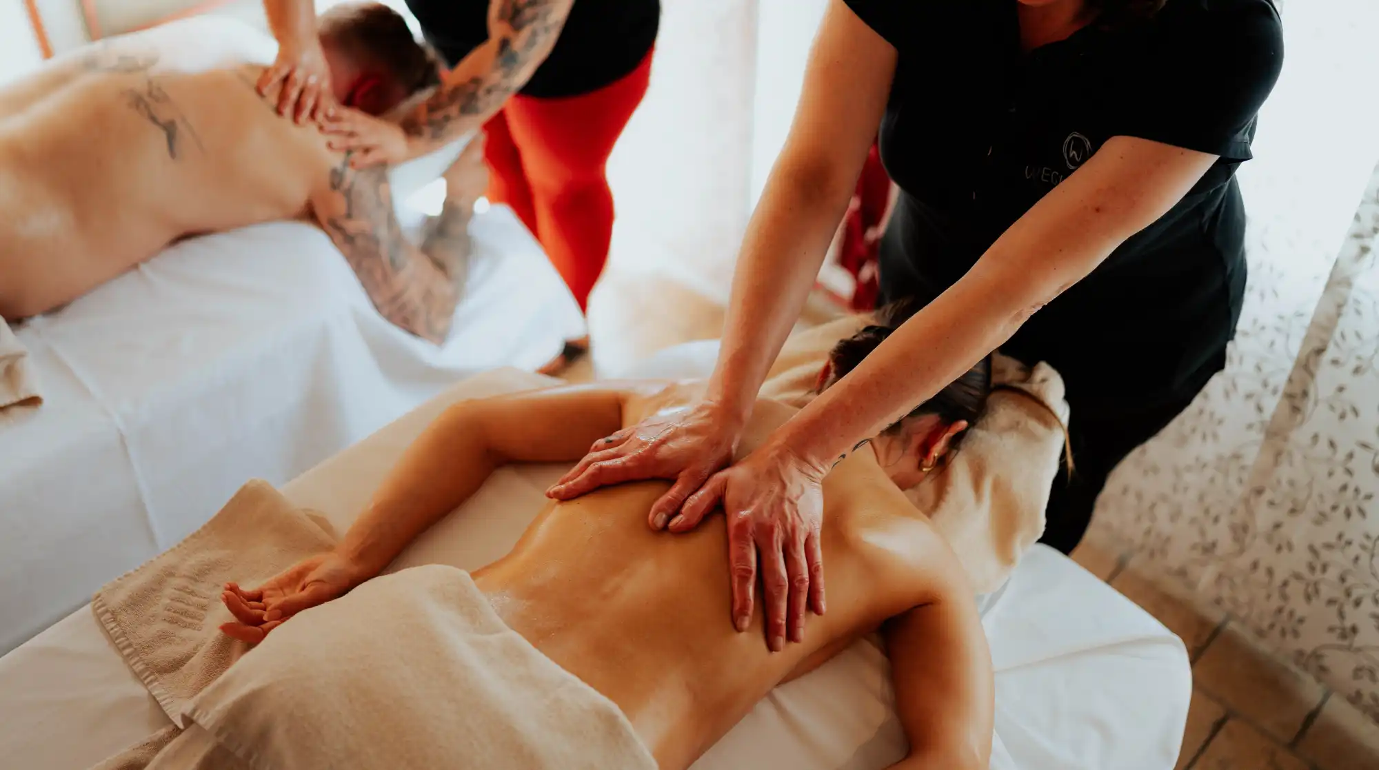 Paarmassage bei Weglöhner Wellness im Hotel Dirsch