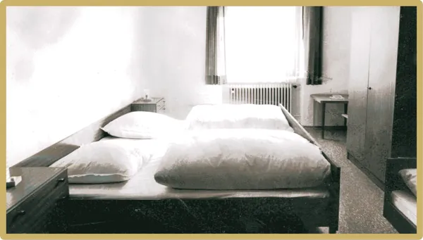 Historisches Gästezimmer im Gasthof Dirsch