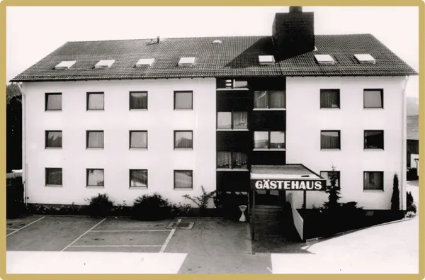 Historische Außenansicht des Gästehauses