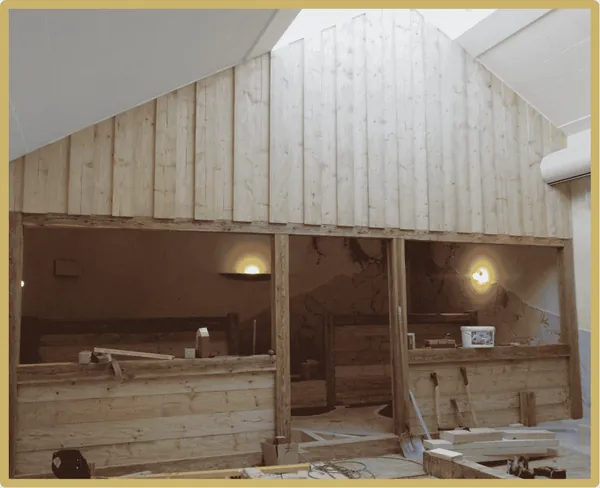 Ausbau eines Holz- und Saunabereichs im Hotel Dirsch