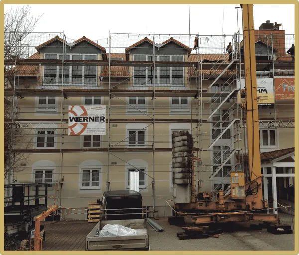 Dachausbau mit neuen Gauben am Gästehaus