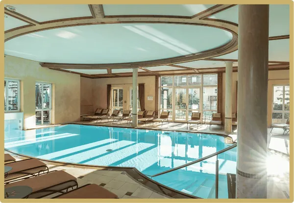 Schwimmbad des Hotel Dirsch in der jüngeren Hotelgeschichte