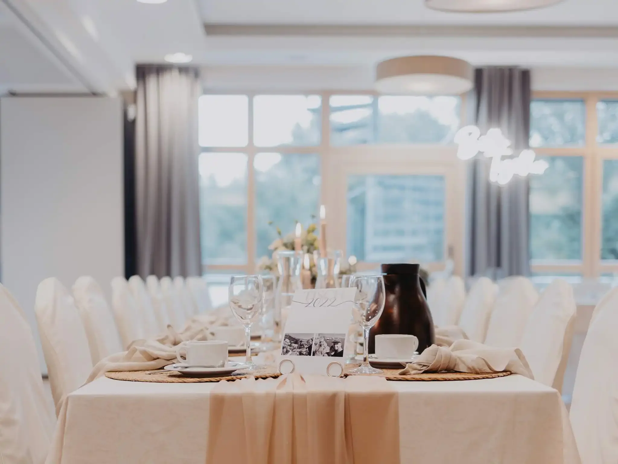 Festsaal im Hotel Dirsch