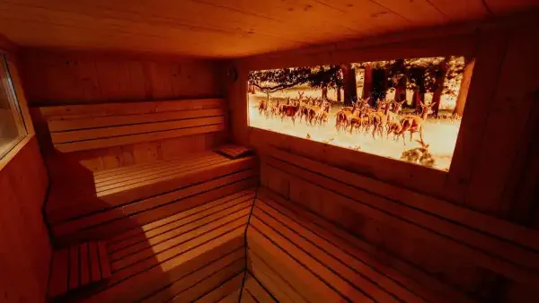 Waldsauna im Hotel Dirsch