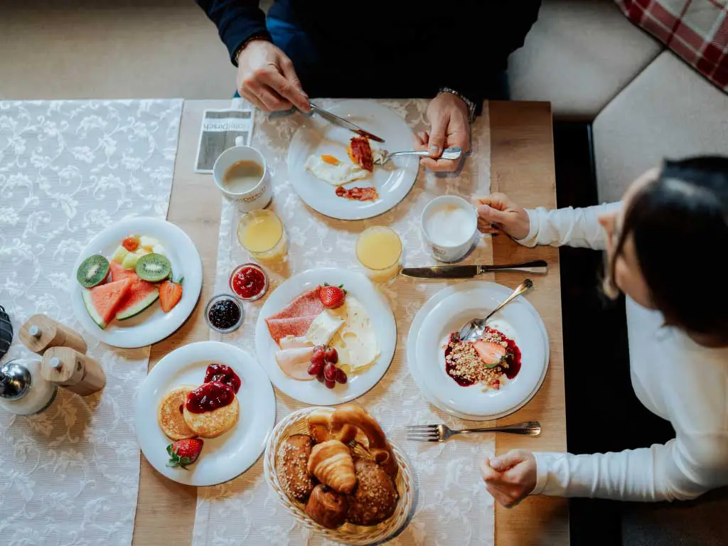 Hotel Dirsch Frühstücksbuffet